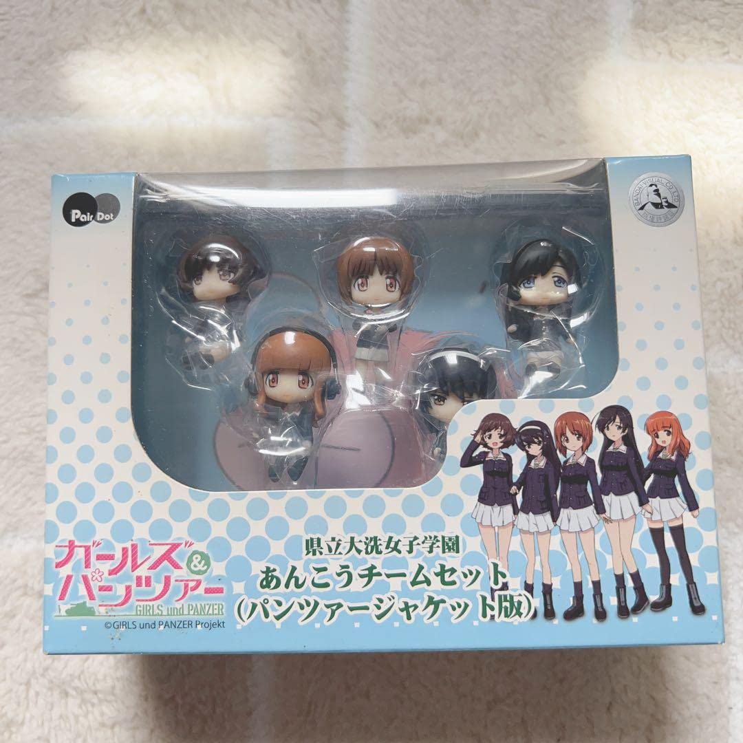 ねんどろいど　あんこうチーム５体セット　フィギュア　ガールズ＆パンツァー Amazon | ガールズパンツァー あんこうチームフィギュア5体セット