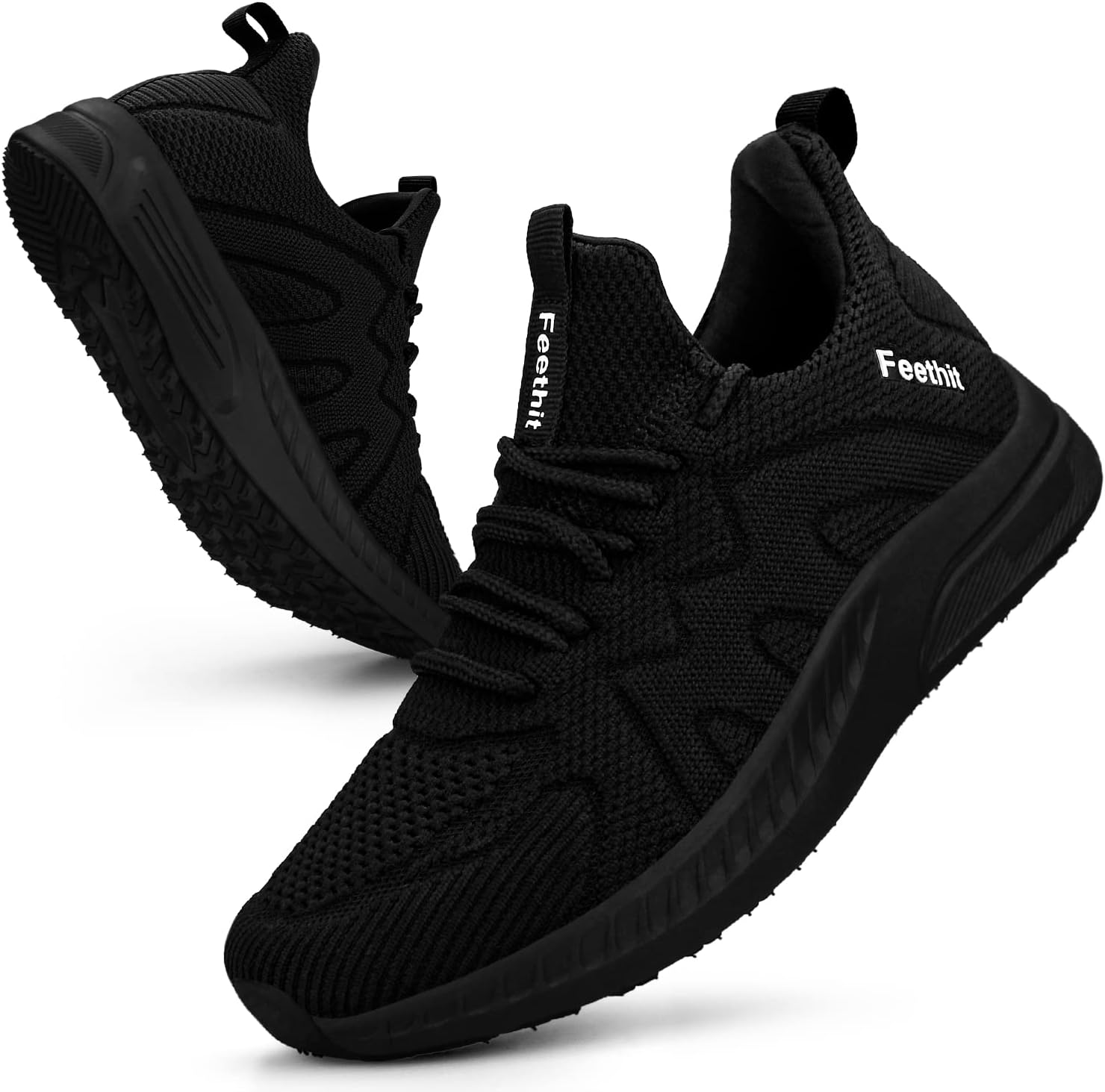 Feethit Women Trainers Casual Sneakers Lightweight Breathable Walking Shoes Gym Sport Tennis