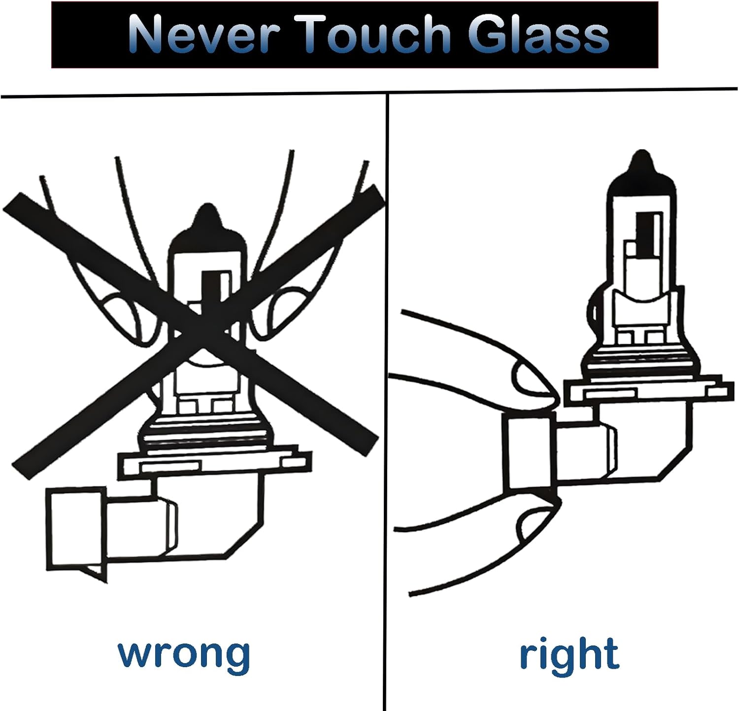 Halogen Bulb for Nissan Pathfinder Headlight 2013 2014 2015 2016, SV S SL Platinum Sport Utility 4 Doors Type, 9005 H11 High Low Beam Lights, 12V 5000K White Headlamp, 4 Pack