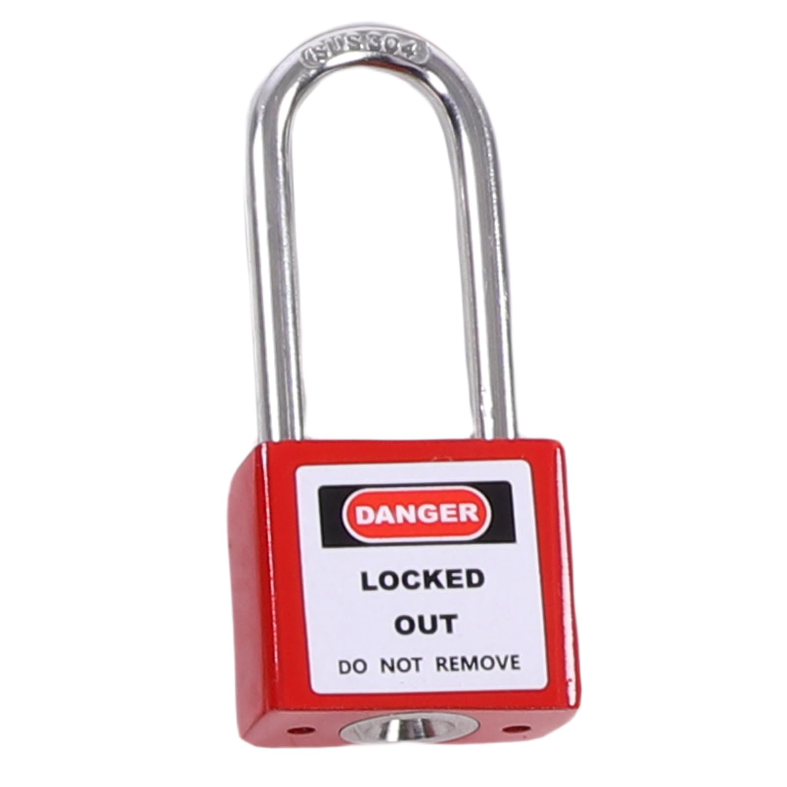 Kit de Etiquetado de Bloqueo Seguridad Eléctrica LOTO con 3 Cerrojos de Bloqueo Cerraduras de Disyuntor, Candados Termoplásticos No Conductores para Industrial Mecánico