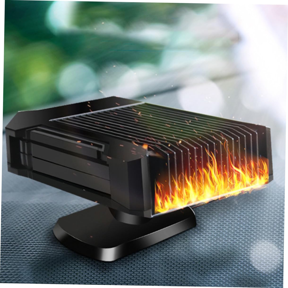 Mikinona Calentador Coche Portátil Calefactor Automático para Parabrisas Desempañador de Coche para Uso Invernal Calefactor USB para Vehículos Secador Multiusos para Conductor