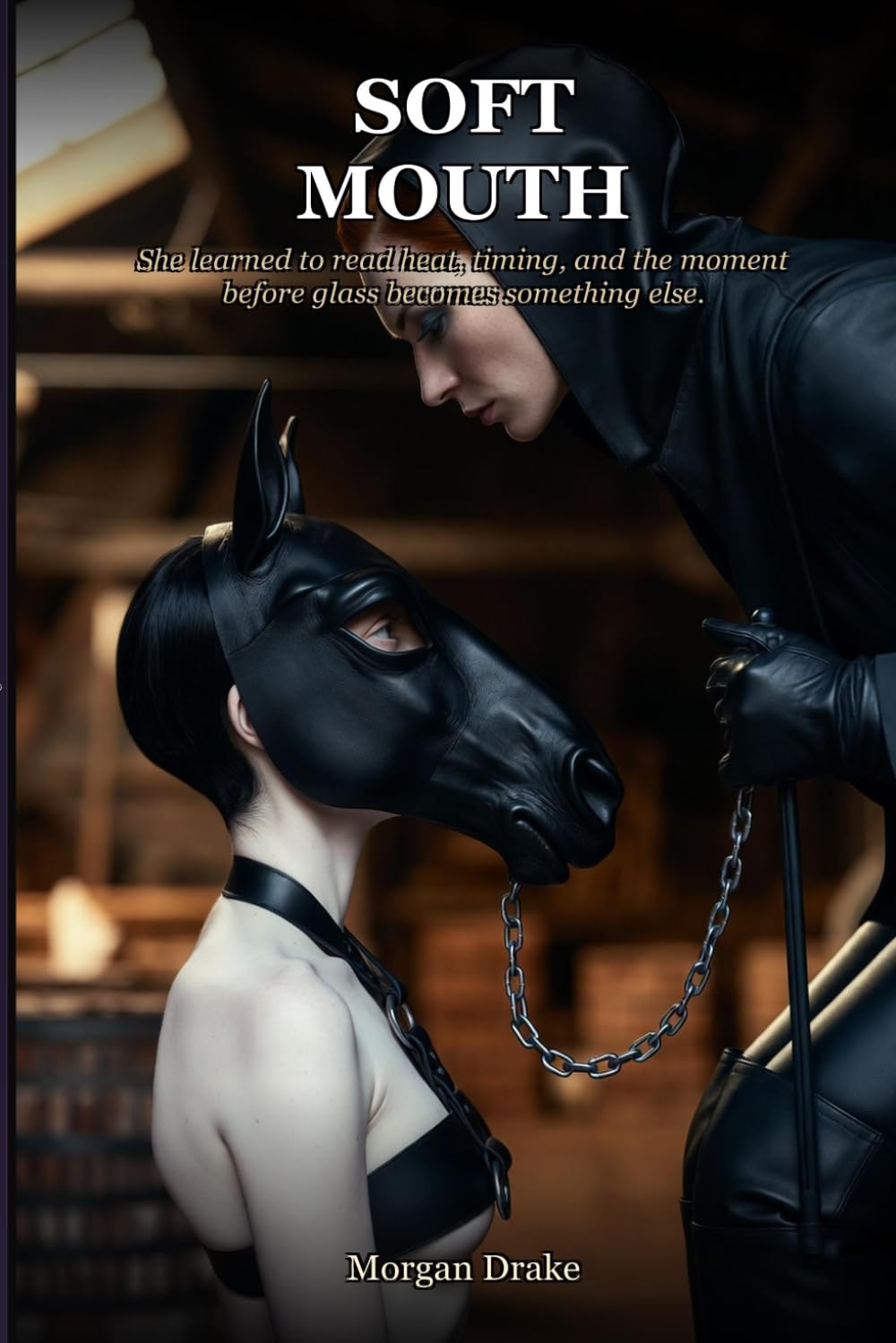 Soft Mouth: She learned to read heat, timing, and the moment before glass becomes something else. Lavínia discovered that waiting was its own kind of mastery. A Dark Possessive Lesbian Pony Play Roman