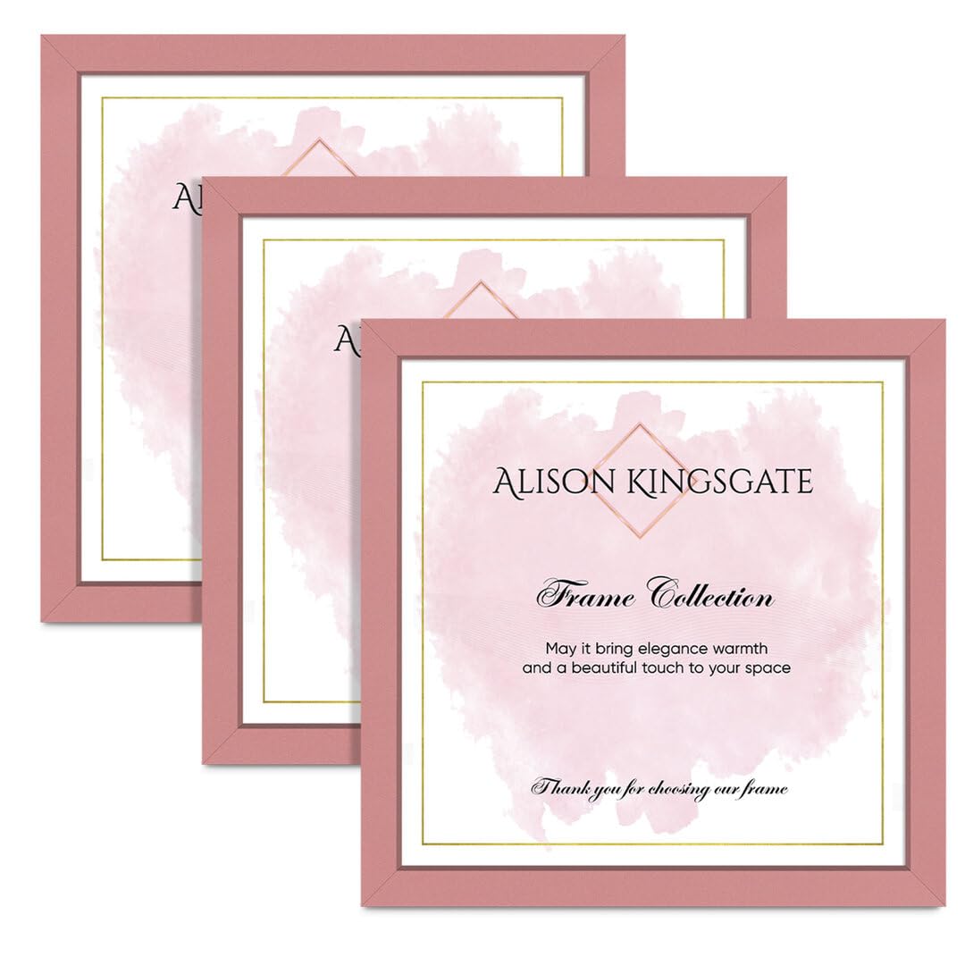 Alison Kingsgate Pink Picture Frame for Photo 70X70CM - Pack of 3 — image 1