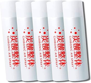 Amazon | 炭酸整体【白×5本セット】炭酸スプレー 血行 血行促進 高濃度 Amazon | 炭酸整体【白×5本セット】炭酸スプレー 血行 血行促進 高濃度