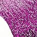 MANER Women's Sequin Dress Sparkly Glitter V-Neck Sleeveless Party Club Cocktail Tank Dress (XS, Periwinkle/Festival Fuchsia/Dark Purple)