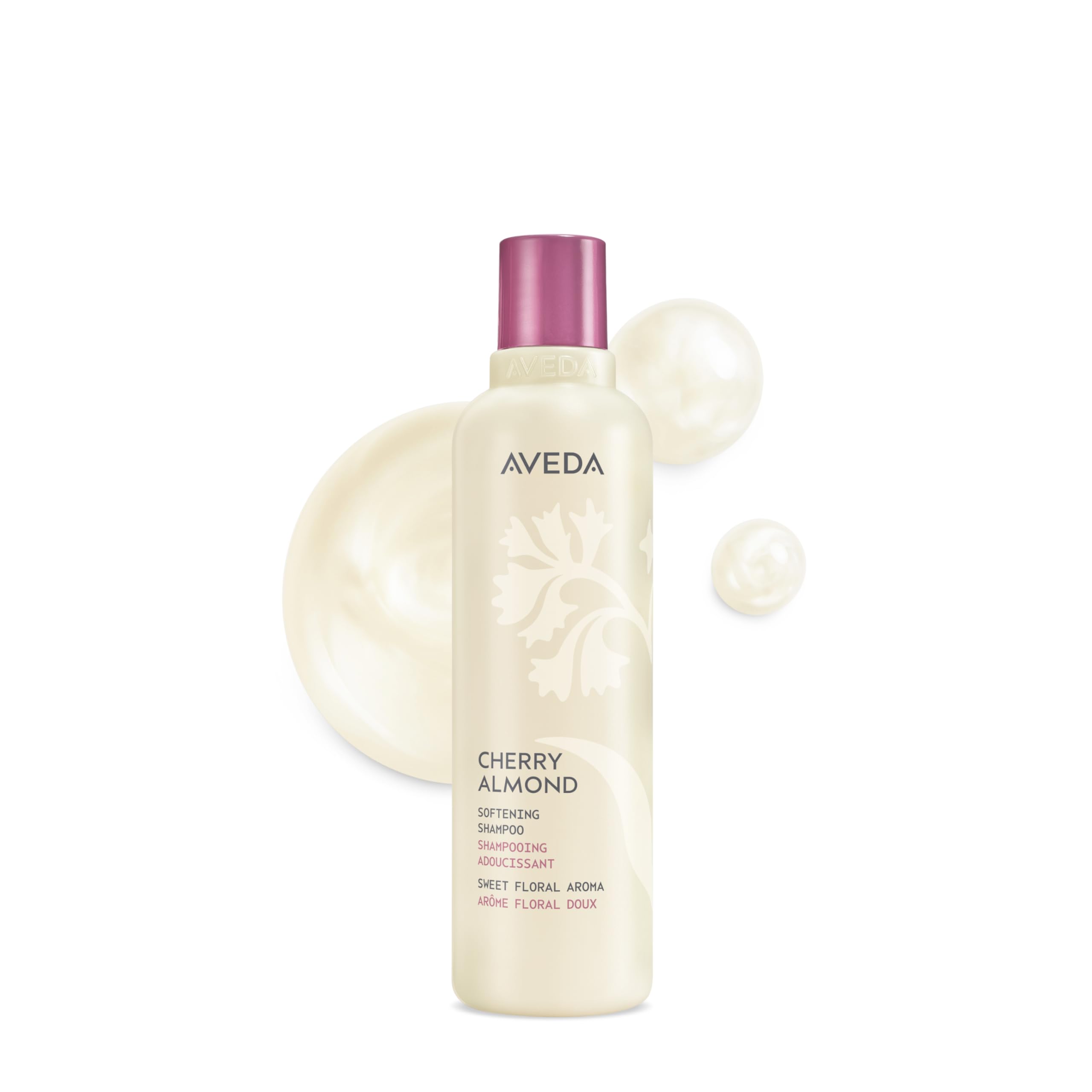 Aveda Cherry Almond Softening Shampoo | Gentle Daily Shampoo | for Normal to Dry Hair | 97% Naturally Derived* | Silicone Free | Iconic Cherry Almond Aroma of Tonka, Orange, Ylang Ylang
