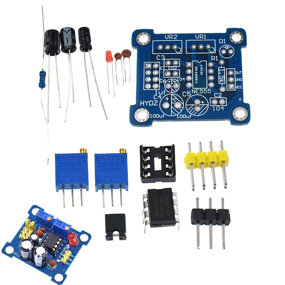 5 Moduli NE555 Generatore Onda Quadra Regolabile | Frequenza 1Hz-200KHz | Ciclo Lavoro Variabile - Foto 11