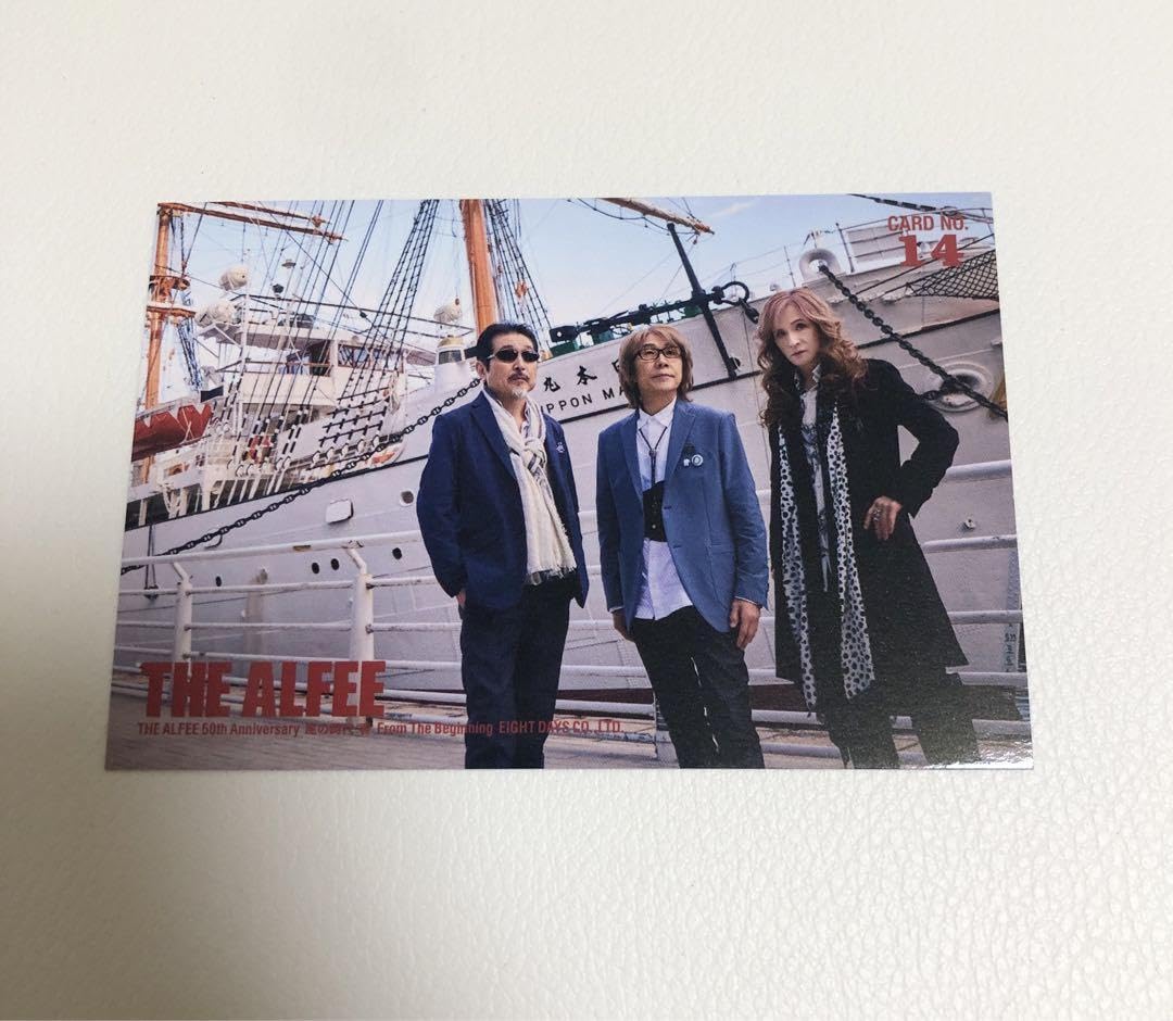 Amazon.co.jp: THE ALFEEアルフィー トレカ 2024年 春ツアー 風