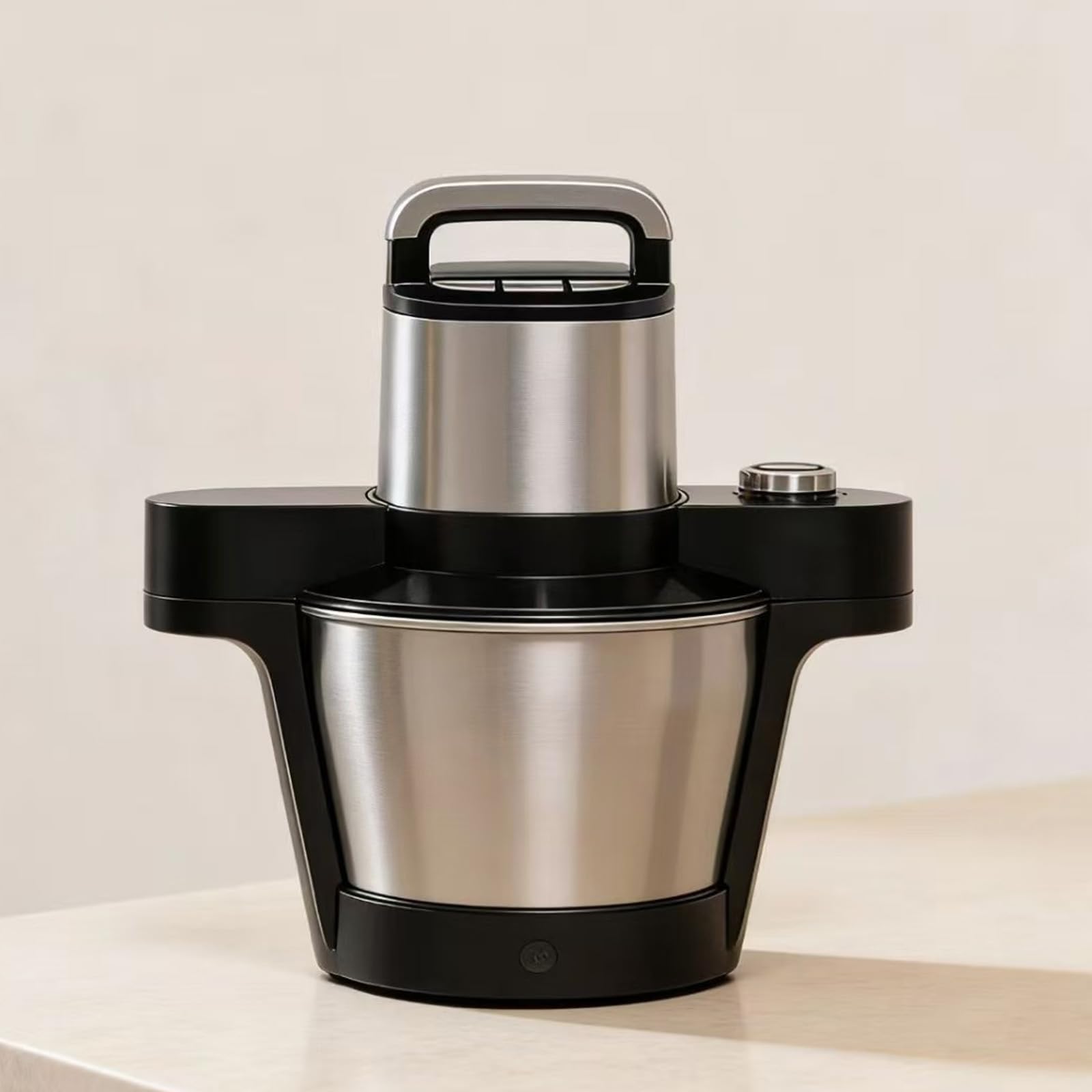 Robot kuchenny Swallow Maker 1000 W, pojemność 6 l, maszyna do przygotowywania Fufu i kruszenia słodkich ziemniaków, maszyna do rozgrzewania i kruszenia, do potraw afrykańskich, Banku, Amala
