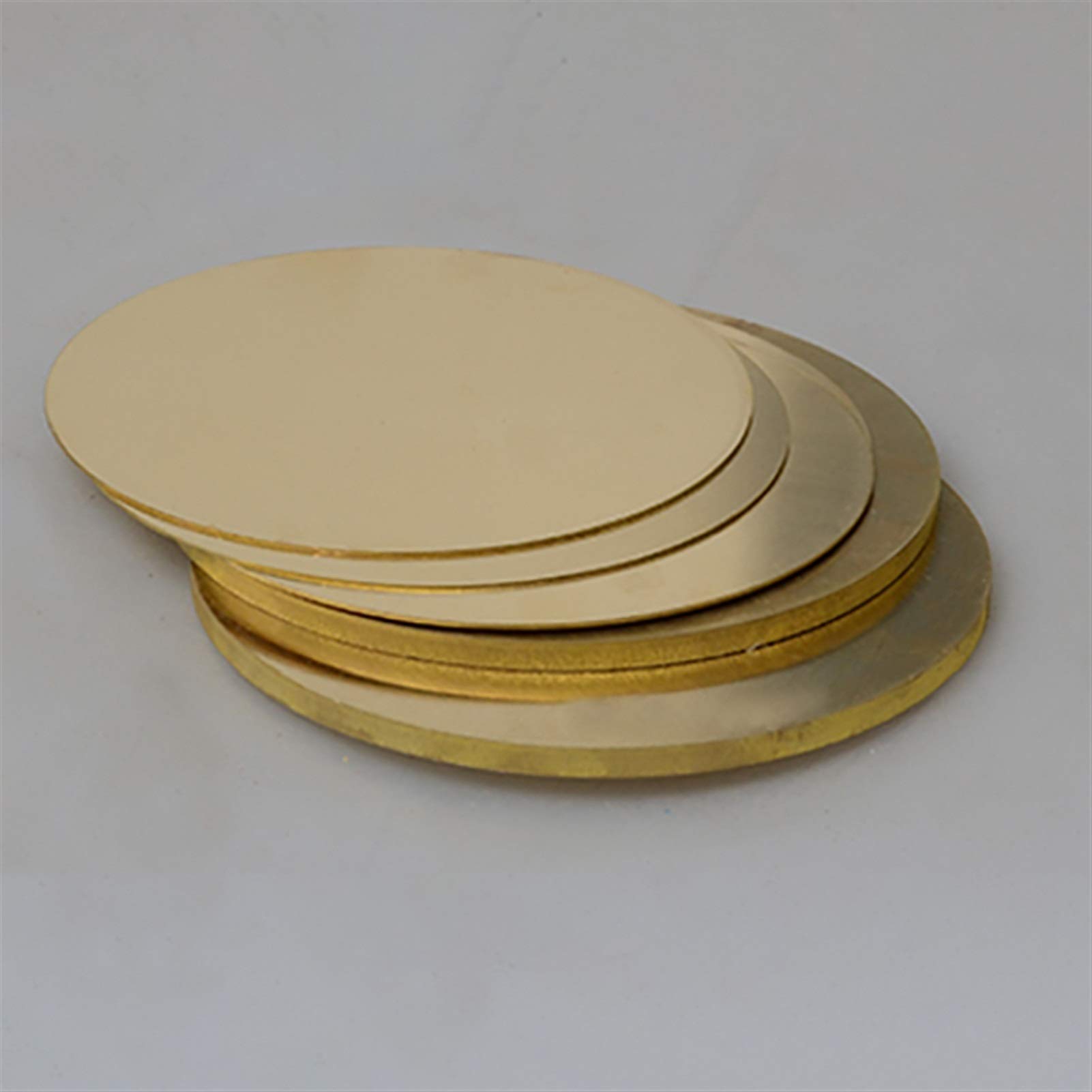 Brass Disc Round Plate Sheet Diameter 50mm 100mm 150mm 200mm Copper