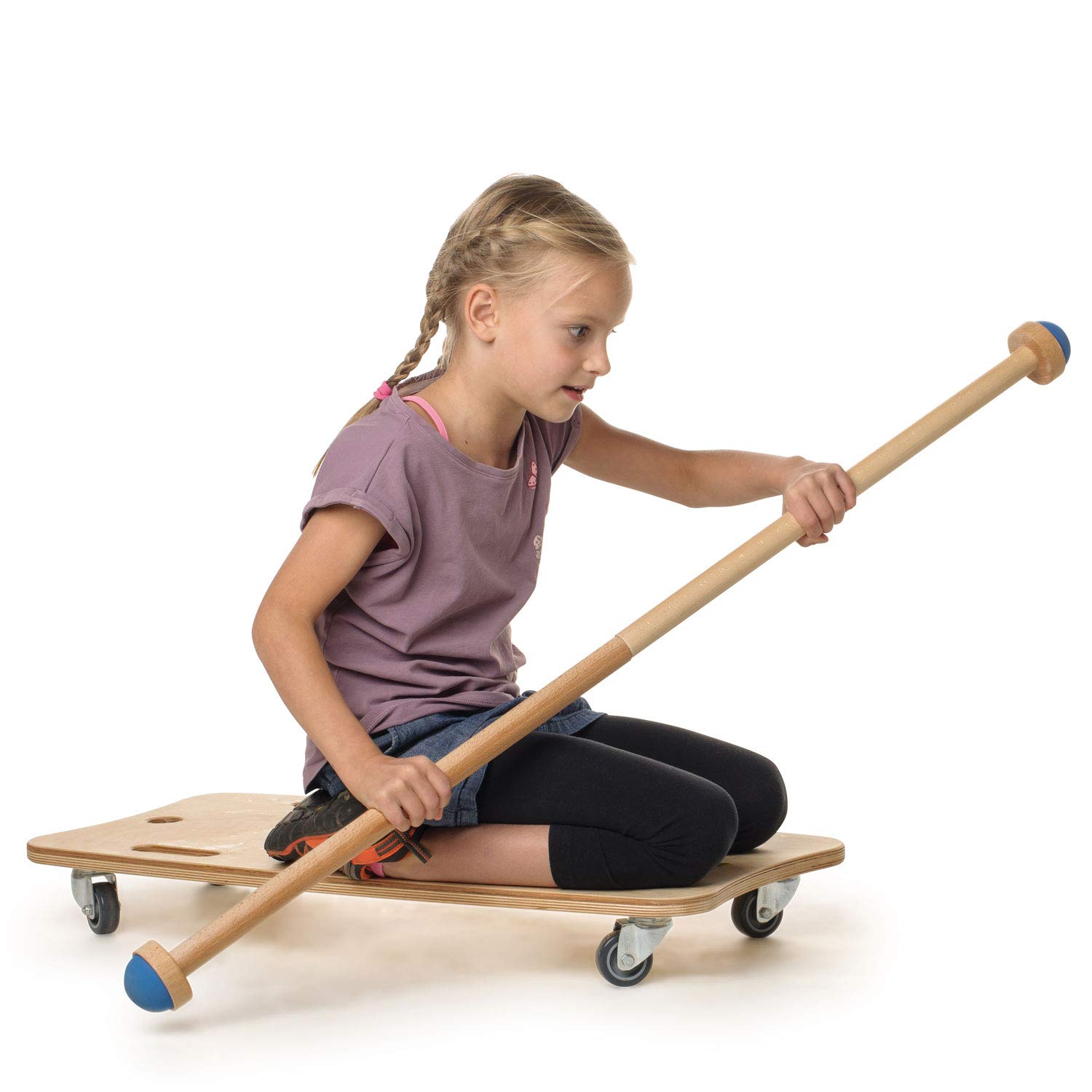 Erzi Rollbrett Maxi mit Paddelset Bewegung Koordination Fun 37 x 75cm