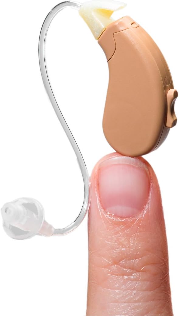 Lucid Audio Enrich PRO Behind The Ear Digital Personal Sound Hearing Amplifier PSAP (Ready to wear Behind The Ear Hearing Amplifier, Electronic Hearing Protection, tv Enhancement)