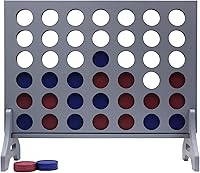 Vista 78 de Tailgating Pros Cuatro Gigante Gris Premium en una Fila con Estuche de Transporte - Juego de Patio Exterior Jumbo de Gran Tamaño - Conecta Múltiples