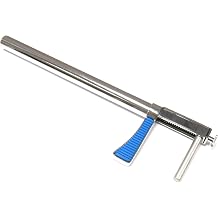 Multi Bolus or Balling Gun Brass Chrome Plated 17" Long for Livestock Large Animals, Veterinary