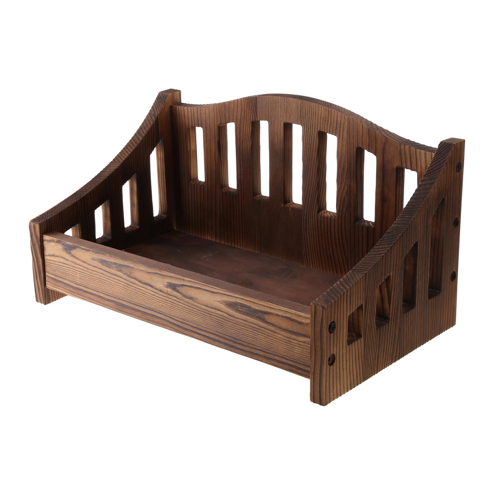 Morain Accessoires Photo Bébé Chaise Pose Lit Photo Nouveau-né Studio Photo Lit Pose Meubles en Bois Accessoires Photo Bébé pour Séance Photo Garçon D Mois Accessoires Photo pour Bébé
