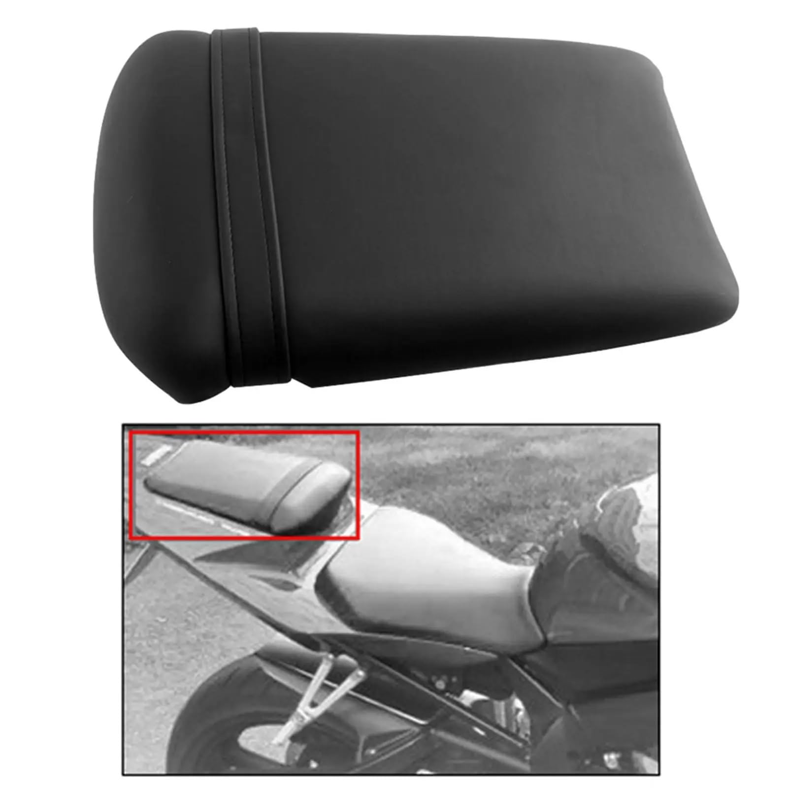 moto Passeggero Sellino Comodo Cuscino Per Il Passeggero Posteriore, Morbido Sedile Del Per La Sostituzione Dei Sedili Con Per Accessori Moto Personalizzati A Lunga Distanza