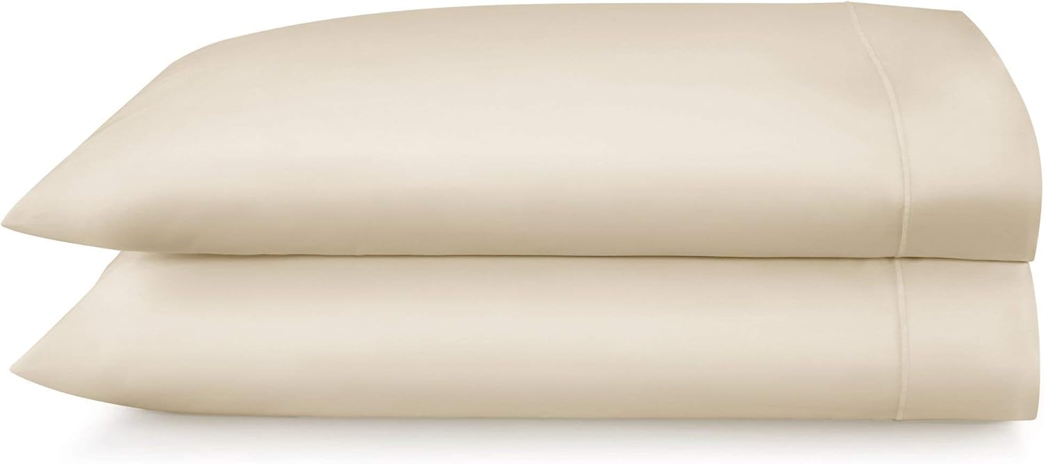 Peacock Alley Soprano Luxury Sateen Duvet, Shams or Sheets | 100% Long Staple Cotton | 420 Thread-Count | Soft and Smooth Sateen Weave (Linen, Standard Pillowcases) - Thumbnail 2