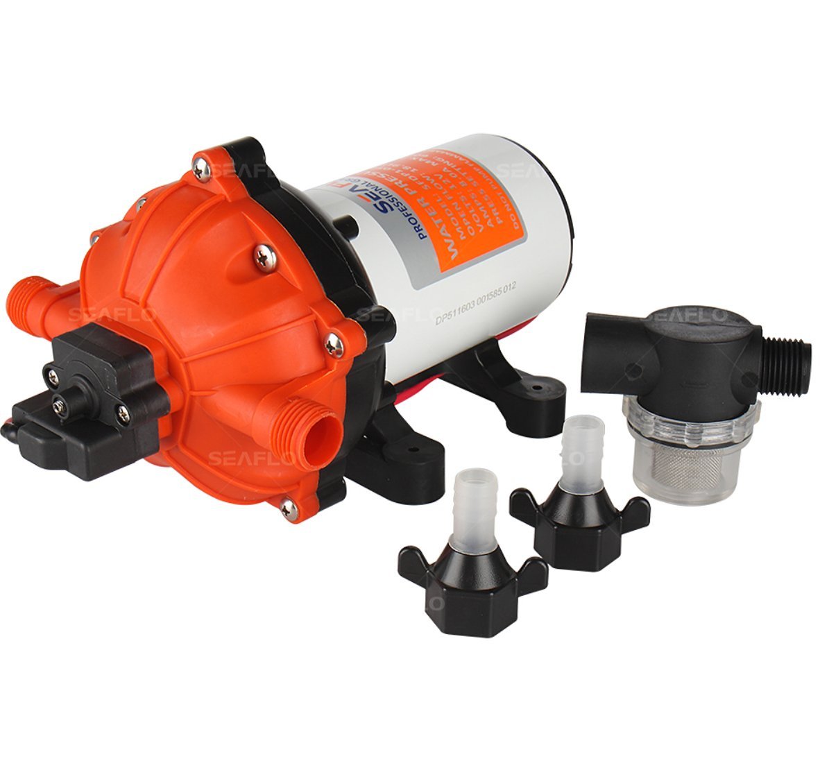 SEAFLO 5.5gpm 60psi 12v Dc Diaphragm Water Pump Garden Marine Boat Caravan Motor