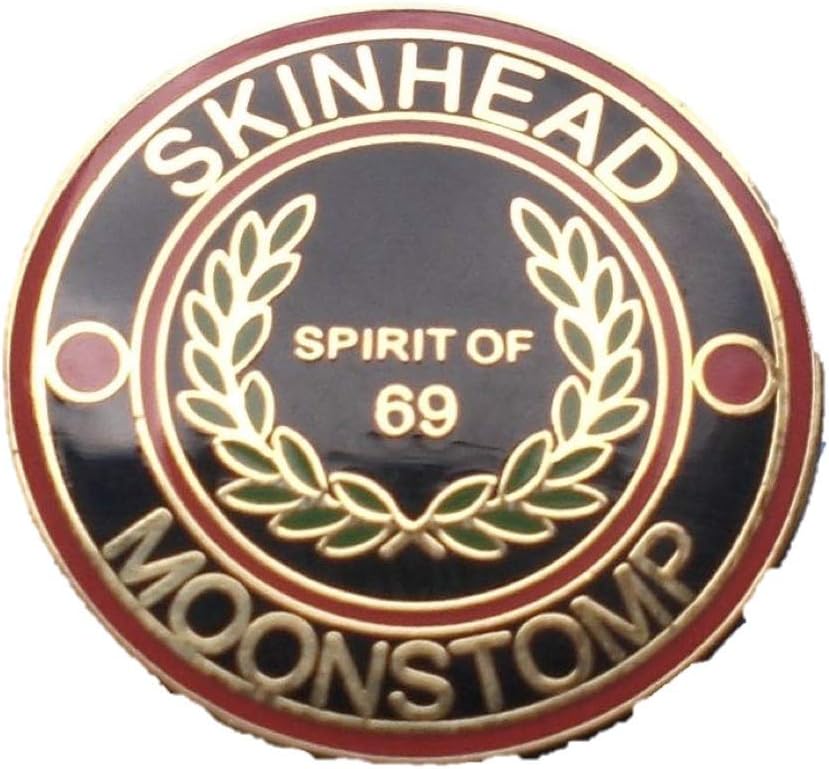 Skinhead Moonstomp Spirit Of 69 Enamel Pin Badge