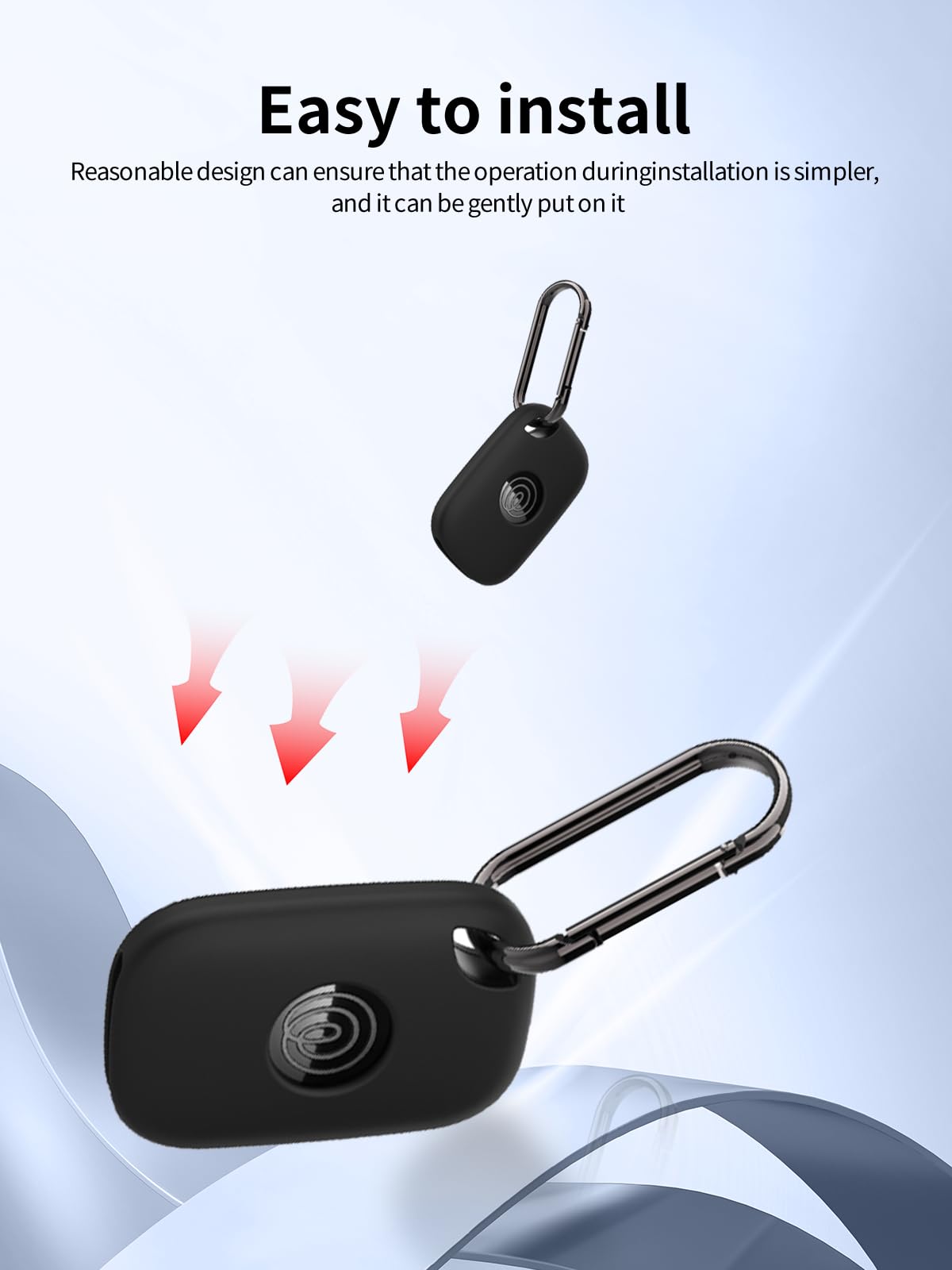 Tile by Life360 Mate (2024) - Tracker Bluetooth, détecteur de clés et localisateur d'objets pour