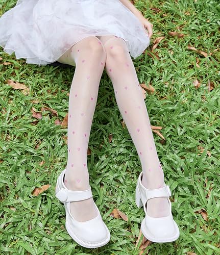 Image of Sahabowi Women Tights, Sheer High Waist Pantyhose, Vintage Control Top Stockings, Siwa9