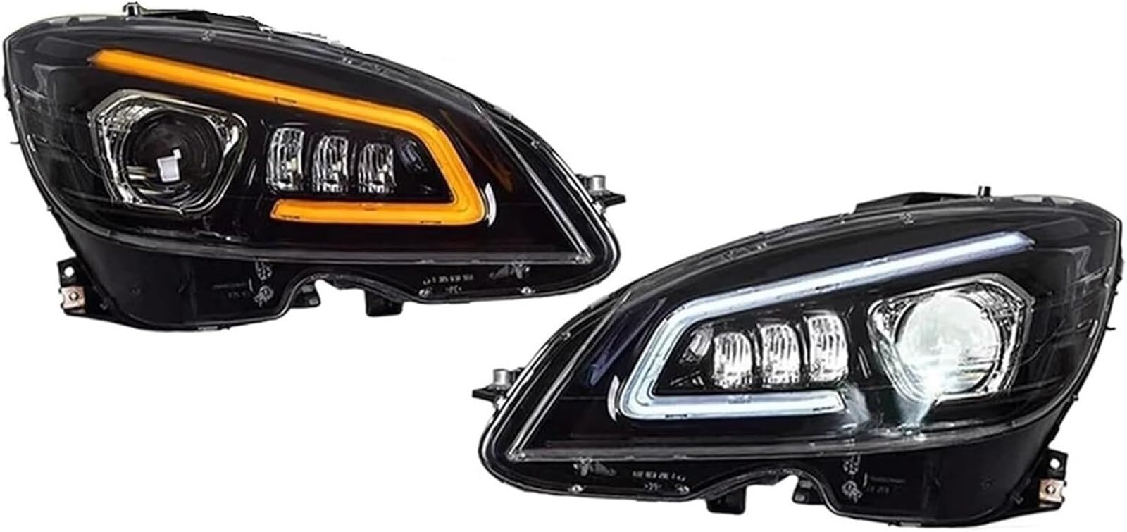 Générique Ampoules de voiture à économie d'énergie Phares LED pour Benz pour Classe C W204 C200 C260 C63 2007-2011
