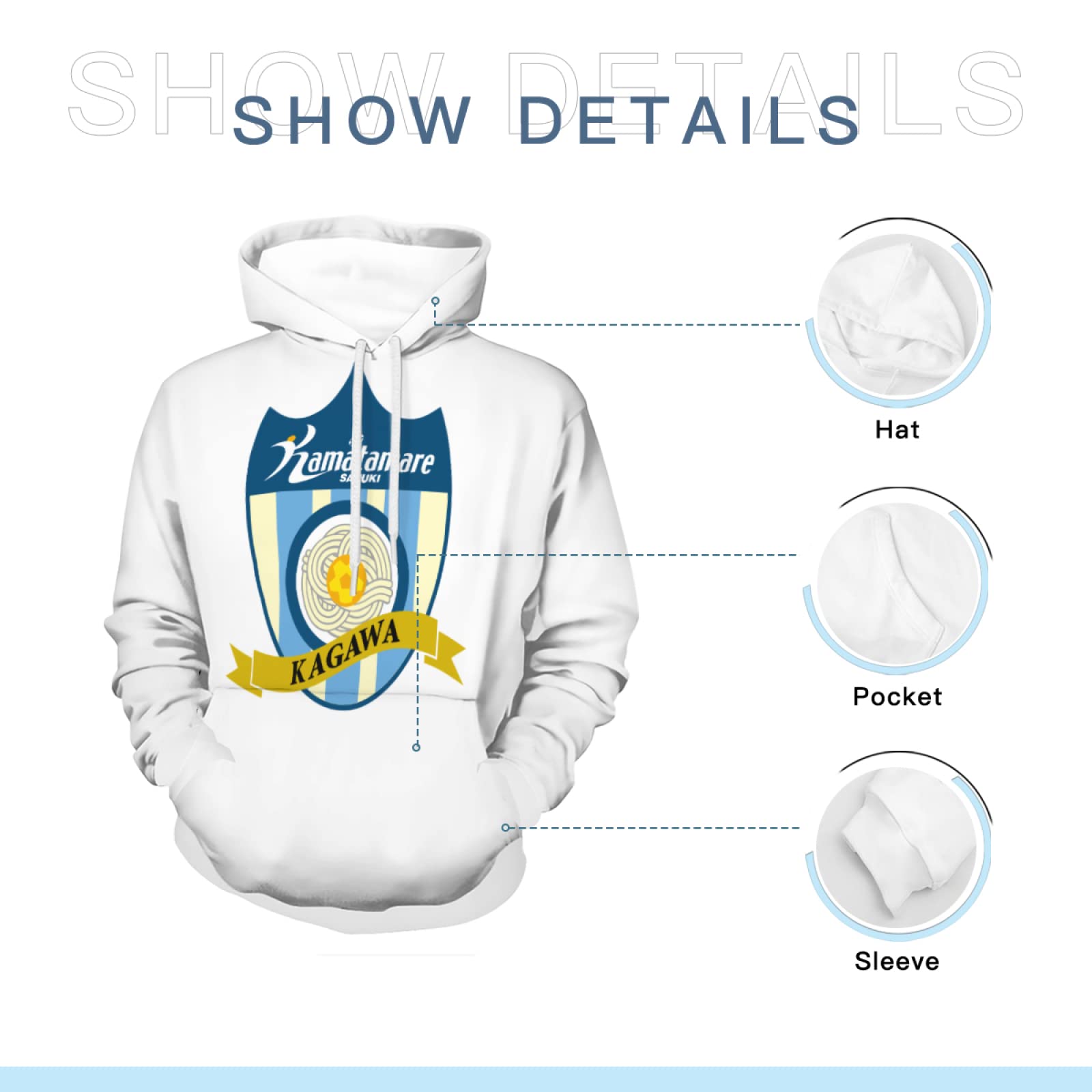 Amazon.co.jp: カマタマーレ讃岐 パーカー メンズ 上下 セット メンズ