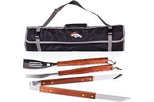 PICNIC TIME Broncos Grill Set: The Ultimate Grilling Experience