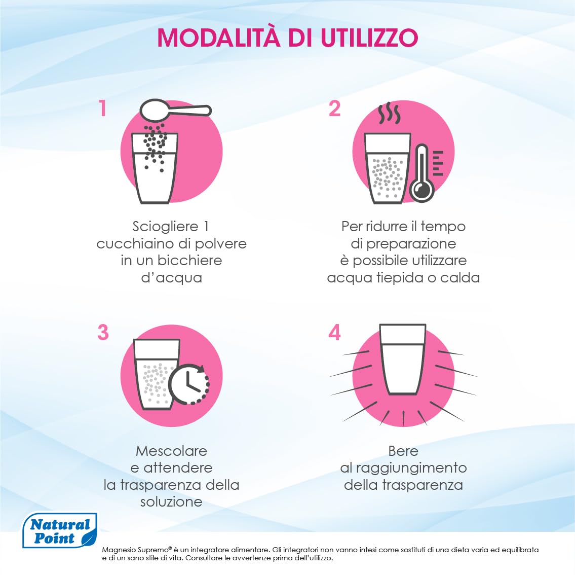 Donna Integratore Ad Elevato Assorbimento 350 g, 2x175 g | Magnesio Citrato In Polvere, con Vitamine B6 B9 B12 K2 D3, Supporto Ormonale Sistema Nervoso Energia Ossa