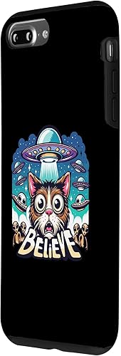 Miniatura 20 de iPhone 13 Pro Max Believe in Ufo - Alien Believer funny cat Case