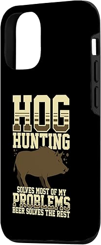 Miniatura 5 de Funda para iPhone 12 mini Hog Hunting Dog Gun Call Hunter Pigs Wild Javelina