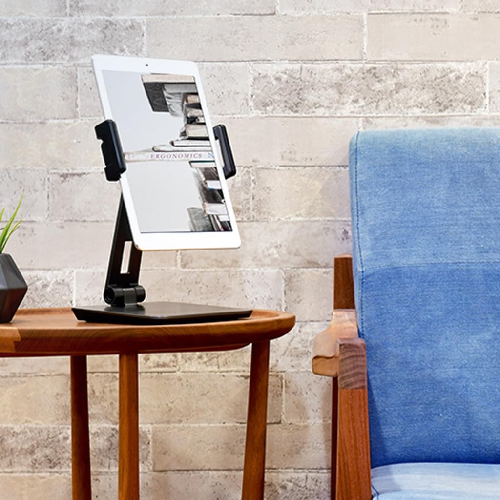 Supporto universale in alluminio per tablet da tavolo per dispositivi da 4,7"-12,9"
