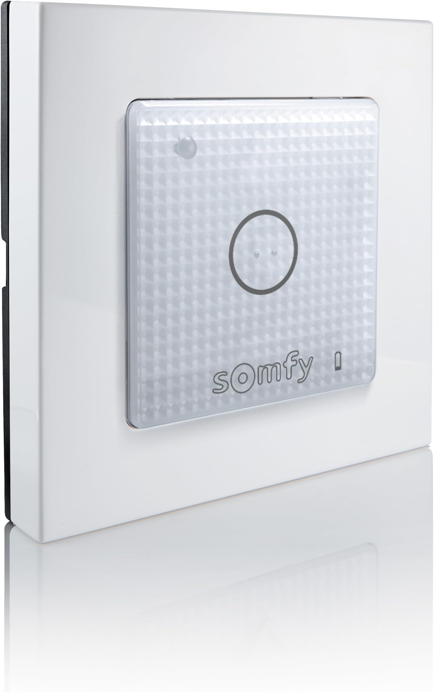 1811003 - Commande murale tactile Somfy Smoove 1 Io Pure Shine