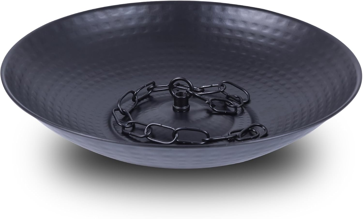 Topadorn Rain Chain Basin, Anchoring Basin for Rain Chain, Metal Bowl for Rain Chain Downspout Gutters, Rain Basin for Outdoor Garden, Lawn & Patio Water Feature, 11 Inches Diameter