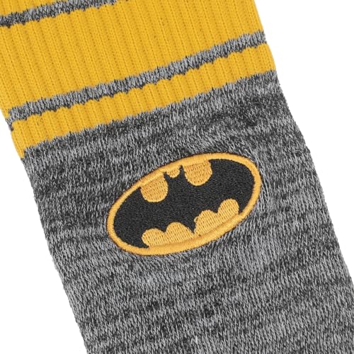 Bioworld Batman Logo Men's Black Athletic Crew Socks3