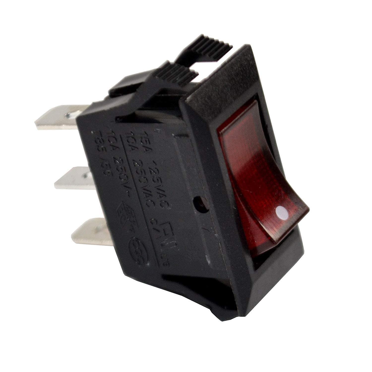 Amazon.com: HQRP Red Lighted Rocker Switch ON OFF Compatible with