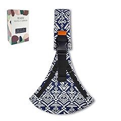 Baby Sling Carrier 2025 Baby Carrier Newborn to Toddler Sling Lightweight Baby Carrier Sling with Adjustable Straps Toddler Carrier Baby Wrap Sling for 10-30 lbs(Blue Sailboat)