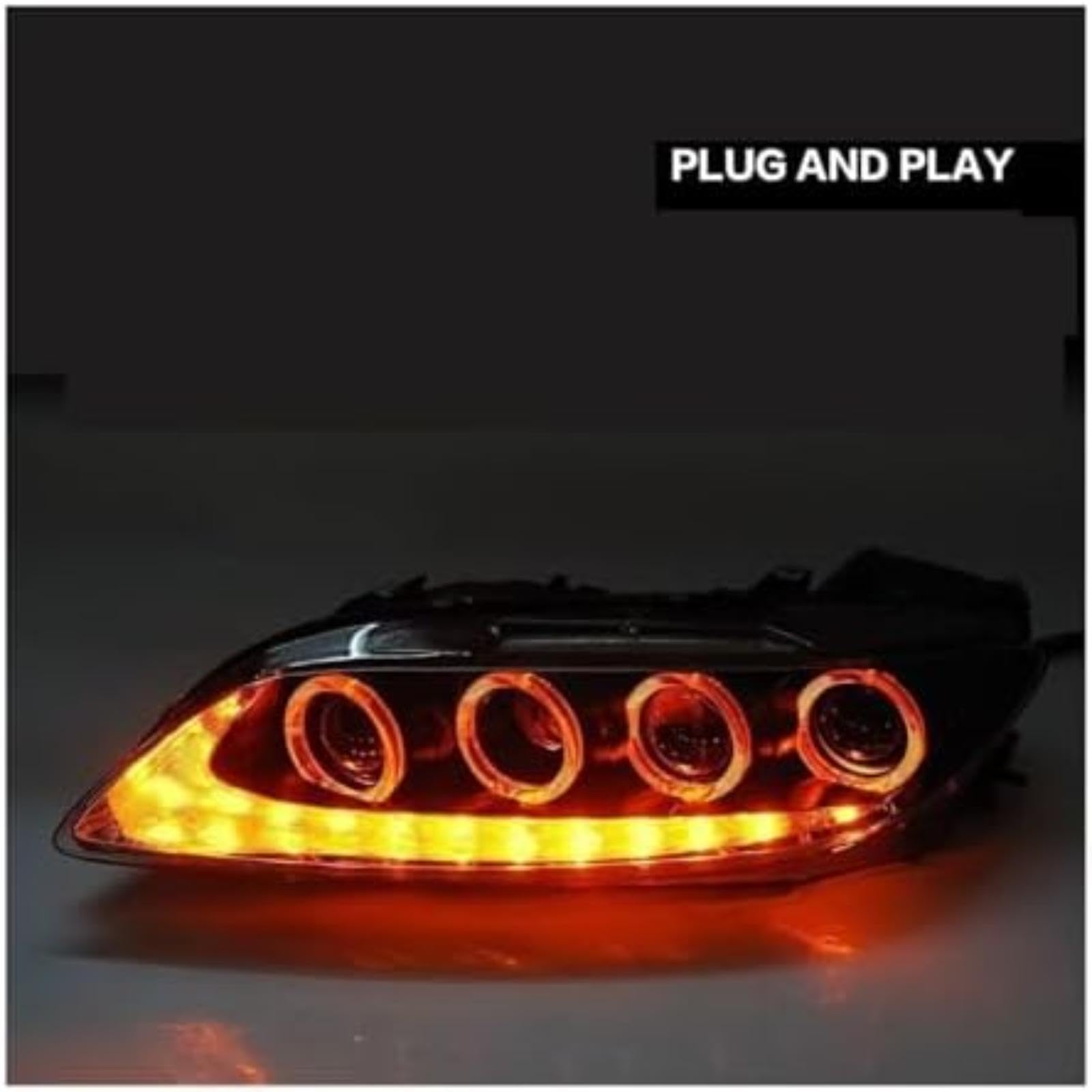 Dla Mazda 6, dla Mazda6, dla Atenza 2003-2015 Auto reflektor samochodowy u nas państwo lampy reflektory Drl podwójny projektor przedni reflektor kierunkowskaz Lusterko samochodowe (LED)