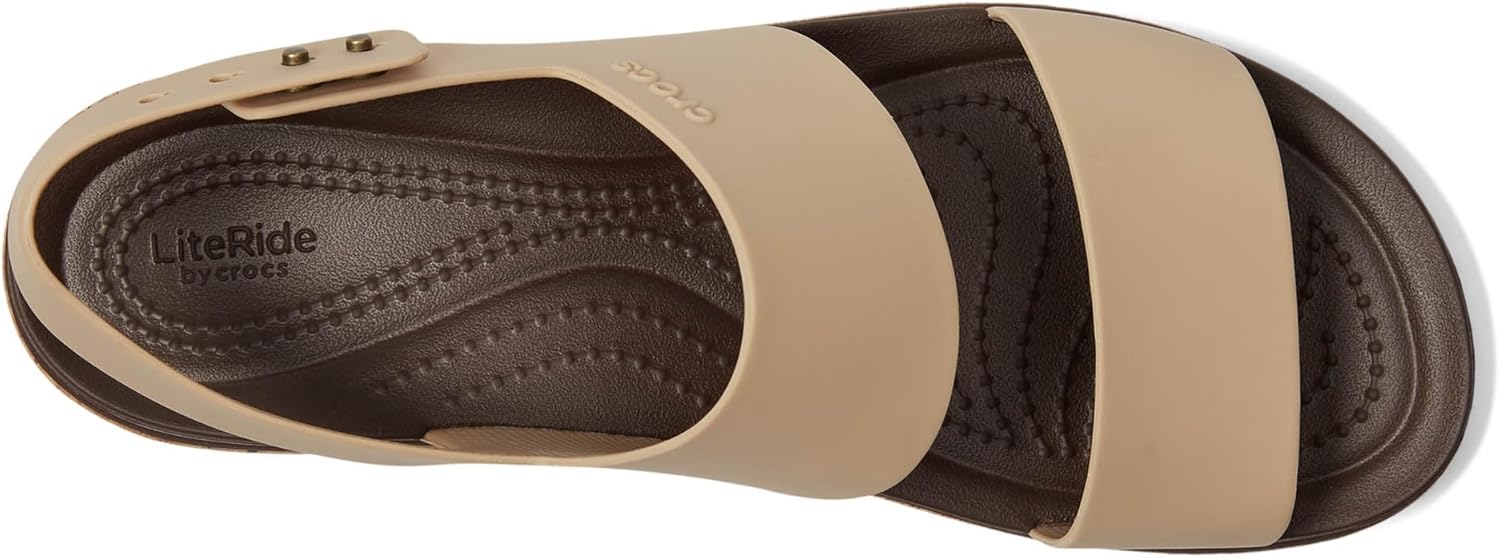 Crocs Women's Brooklyn Cork Low Wedge - Image 2