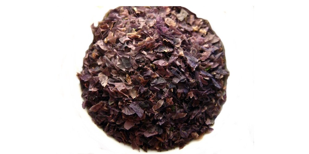 Nori-Flocken aus Wildernte, ähnlich Dulse/Lappentang - von der Küste Irlands - Bio (250g)