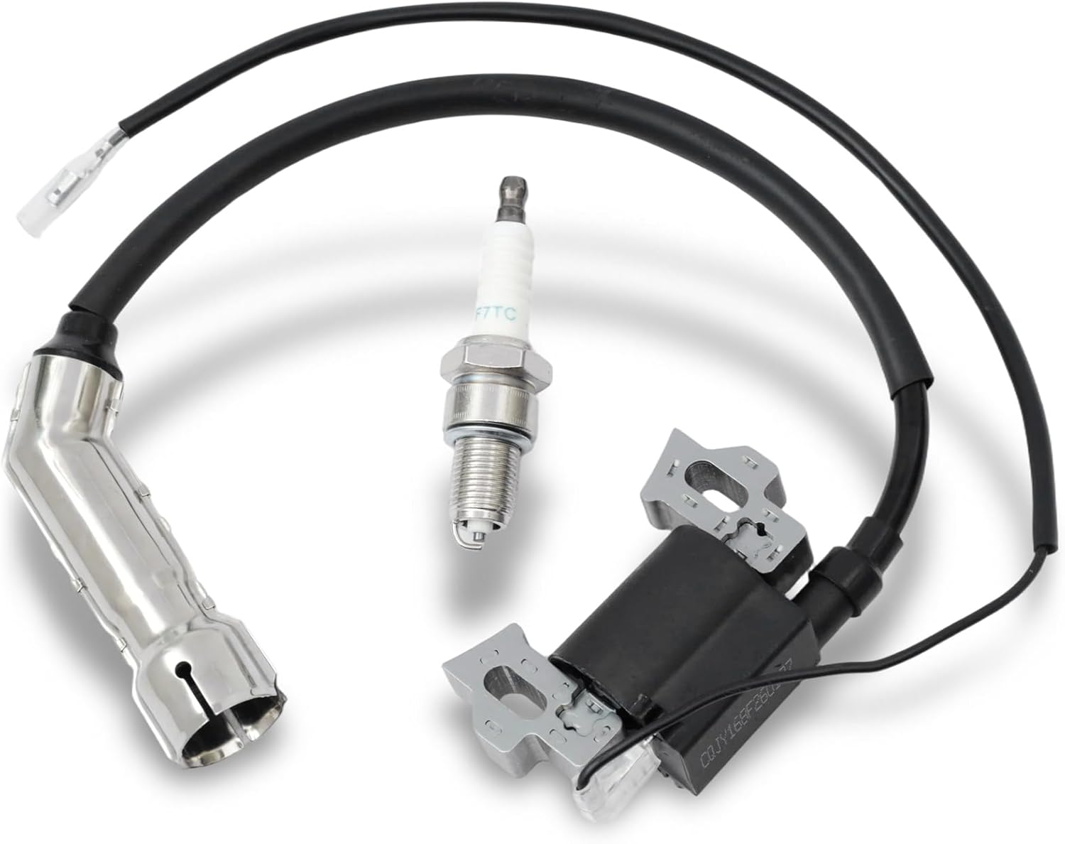 20001042 Ignition Coil Compatible with Ariens AX Lawn Mowers Snow Blowers 136cc 208cc 254cc 08201024 08200807 Models, w/Spark Plug Wire 11 Inch 16 Inch Replacement Part