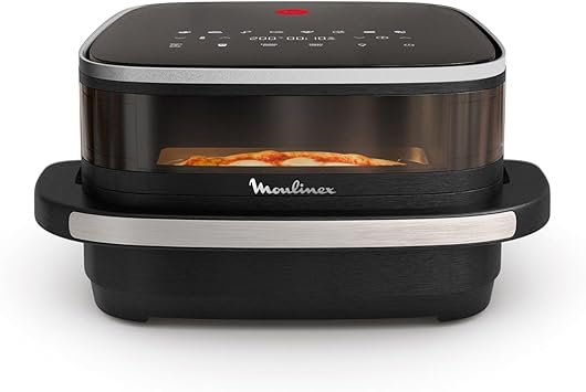 Moulinex Easy Fry XL Surface Air Fryer XL with Non-stick Basket and Observation Window, 1.5 kg, Extra-Crisp Technology and Double Resistance, Cooking up to 230 , AL4018