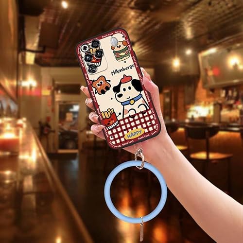 Phone Case Compatible with ZTE Nubia RedMagic11 Pro/11Pro+, Bracelet heat dissipation Funny Waterproof Anti-knock Cute Ring Crea