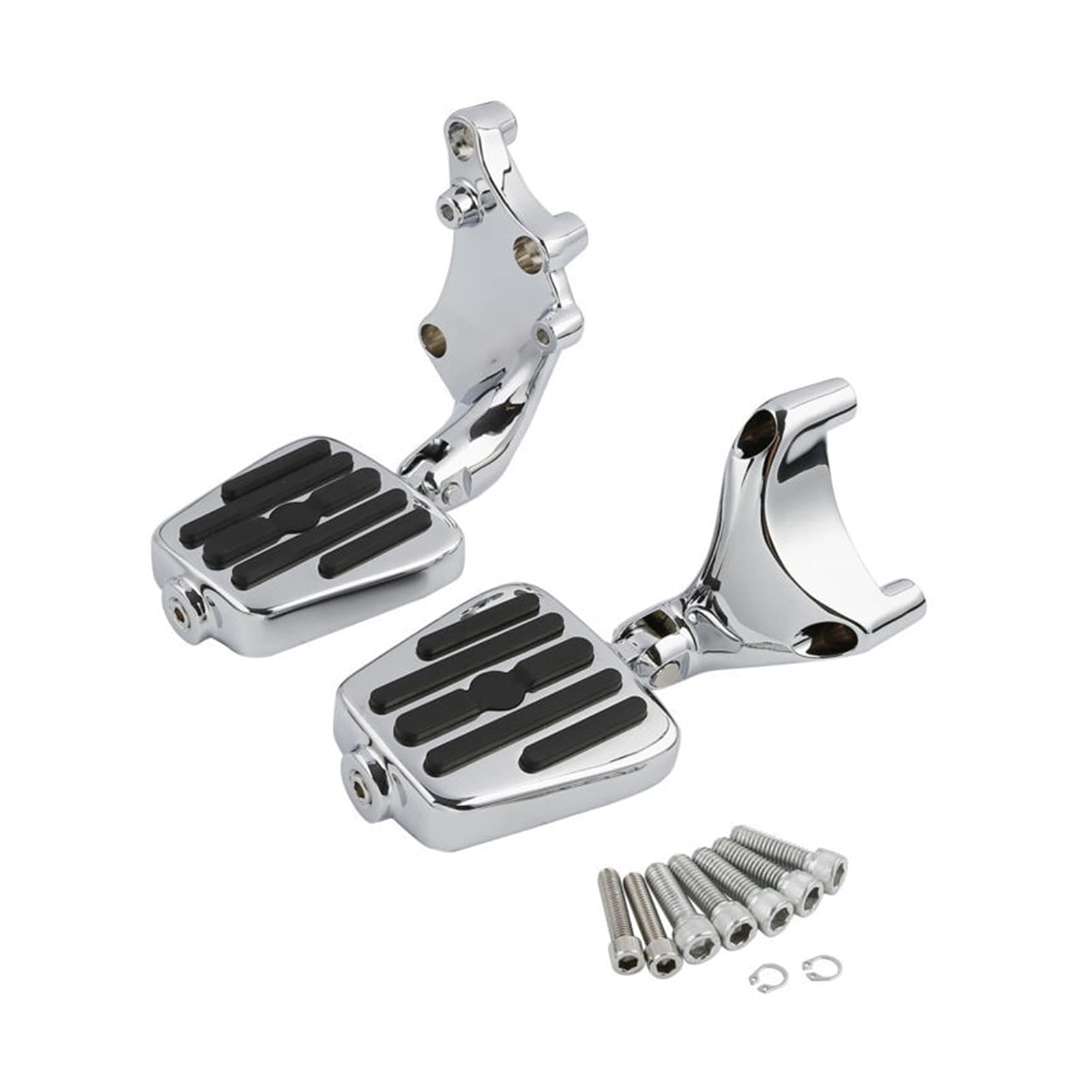 Pieds de moto finition chrome miroir pour Sportster XL883
