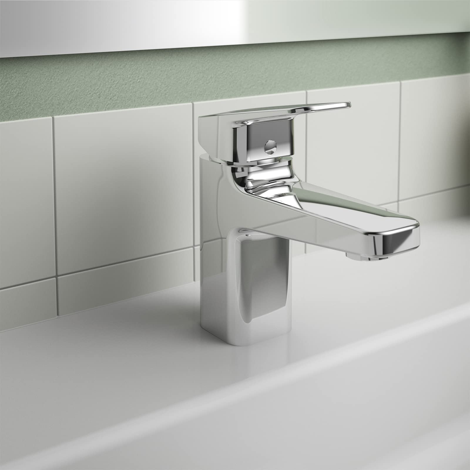 Ideal Standard - Ceraplan, Miscelatore monocomando per lavabo, Cromato