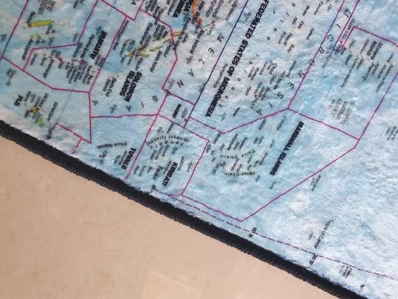 Solar System Rug, Solar System Old Map, World Map, Kids Rug, Solar System, Retro Solar System, Educational Rug, D179 (63”x90”)=160x230cm