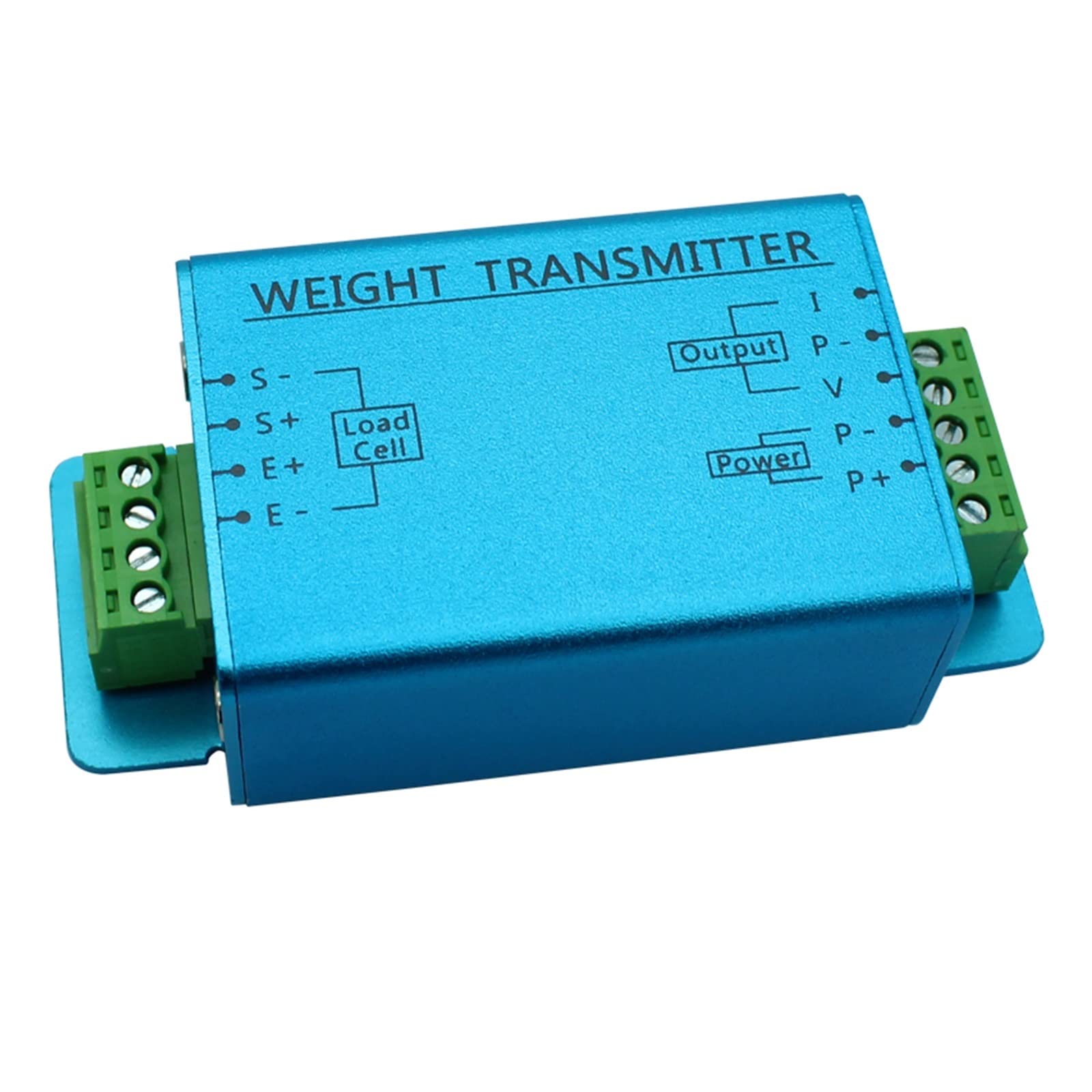 DY510 4-20mA 0-10V Indicador de celda de carga Sensor de pesaje Transductor Transmisor Amplificador Medidores de fuerza de señal for peso de tolva Tensión de alta presión(0-10)