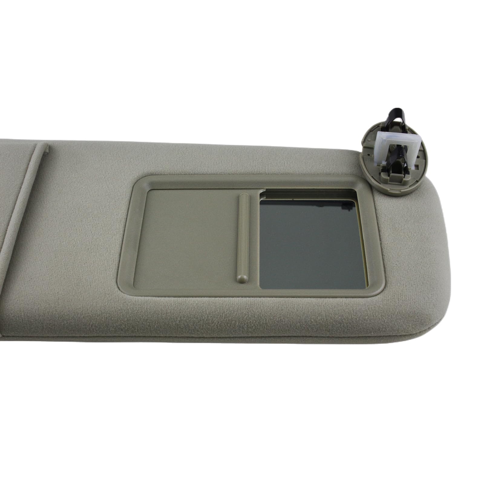 A-Premium Sun Visor Pair For 2007-2011 Toyota Camry – Gray, Illuminated Vanity Mirrors, Driver & Passenger Side