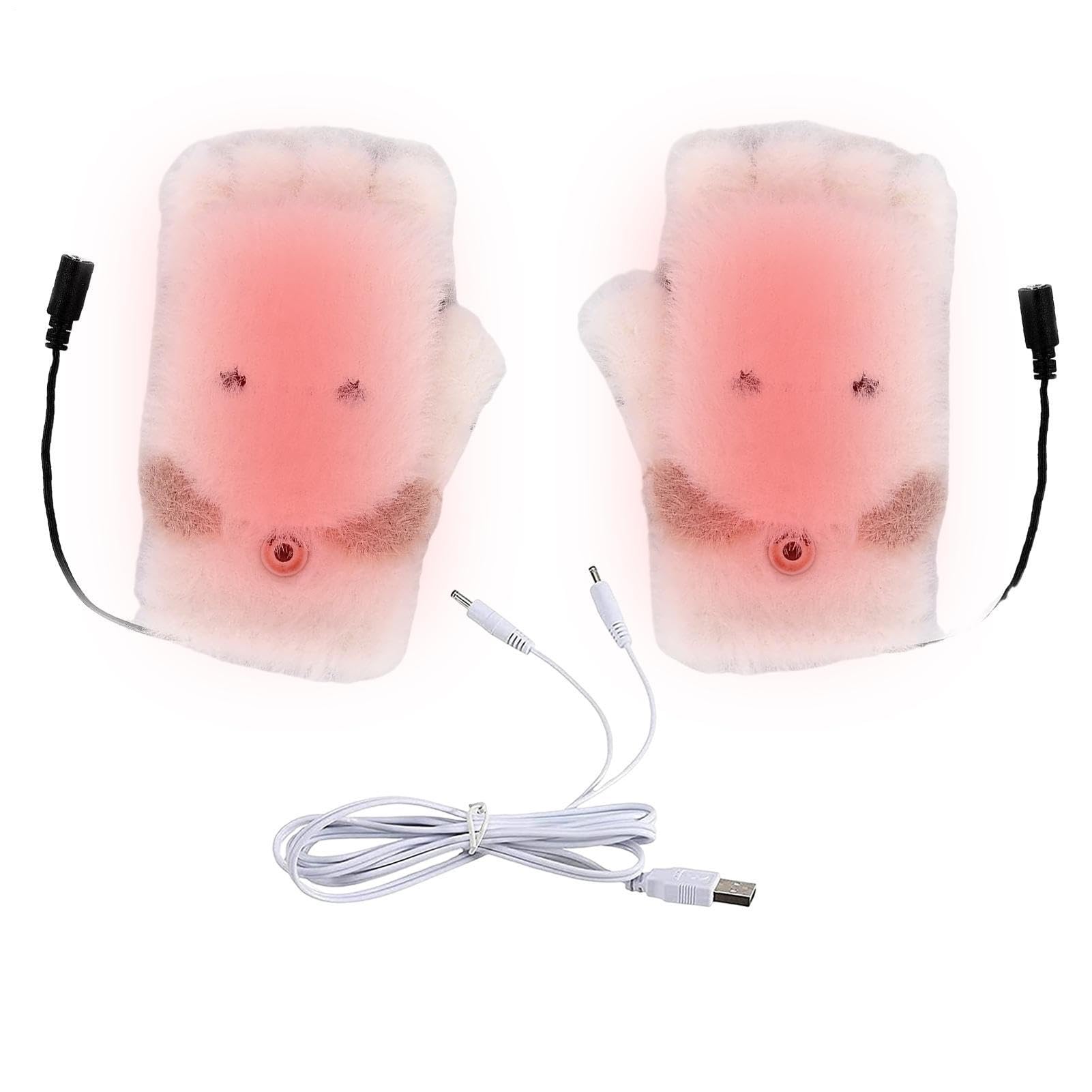 Guantes de esquí enteros calefactables para combatir manos frías 8