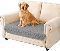 Vista 9 de Ameritex Funda de cama para mascotas, manta para cama de perro, para sofá y muebles, impermeable, nuevo diseño